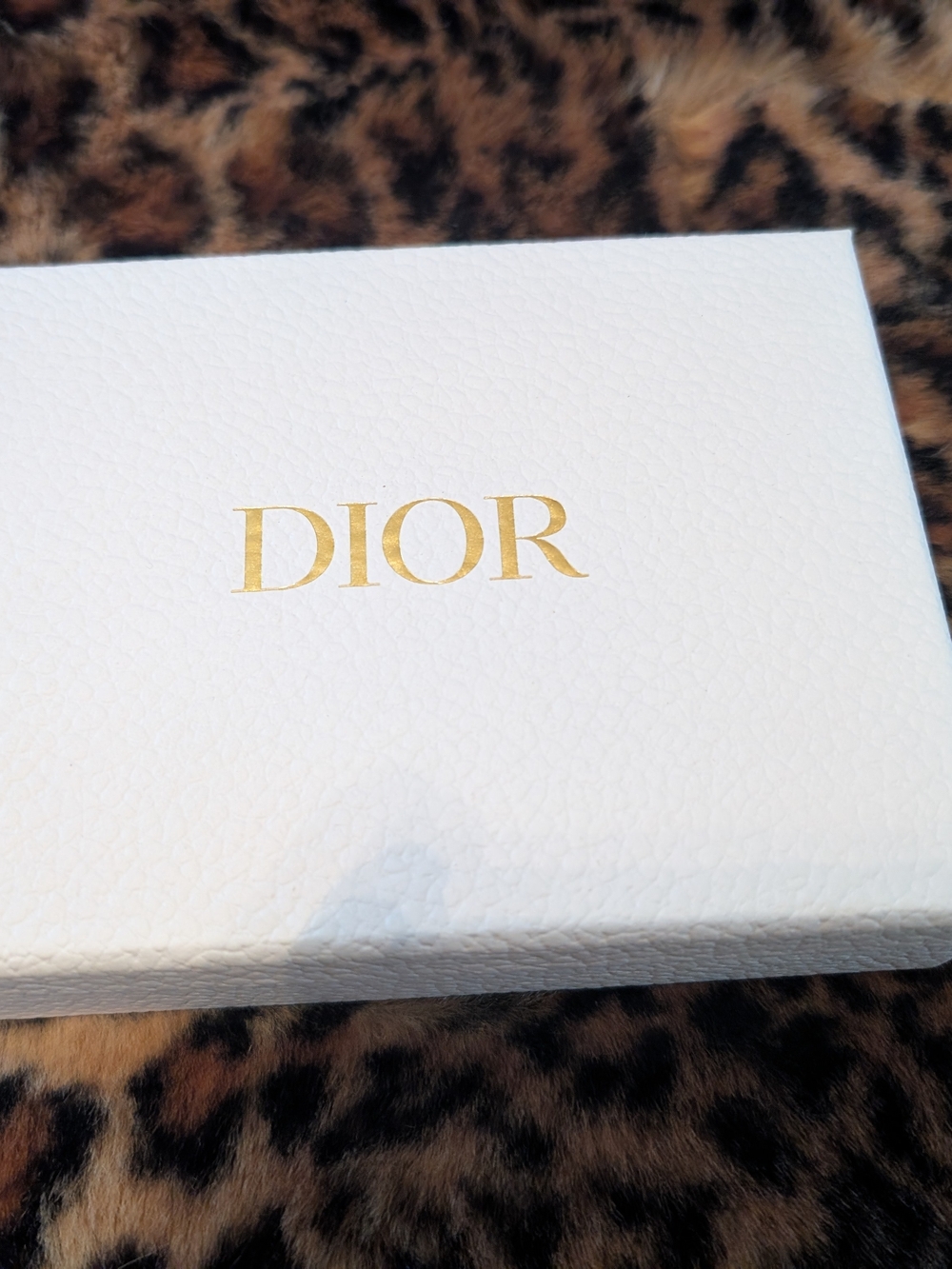 DIOR White & Gold Gift Box